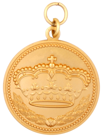 Medaille Gold